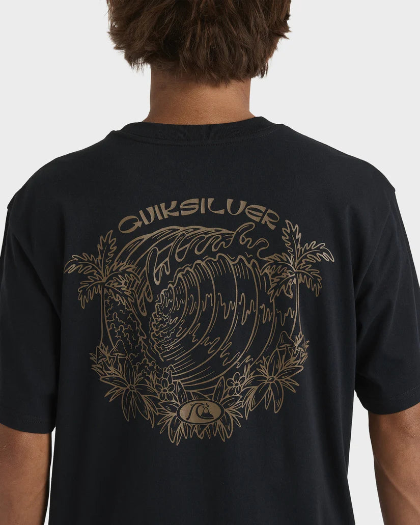 QUIKSILVER Inside Section Tee Black