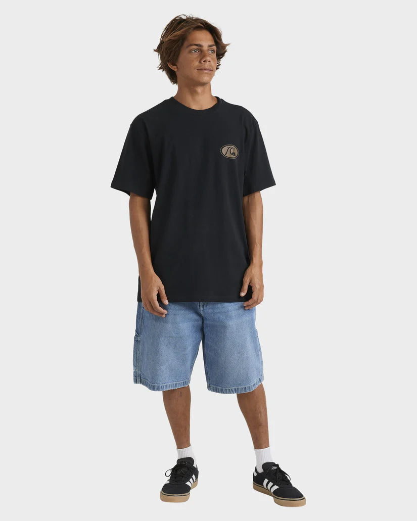 QUIKSILVER Inside Section Tee Black