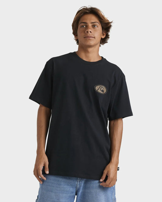 QUIKSILVER Inside Section Tee Black
