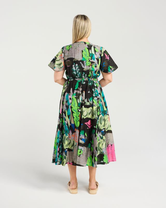 SEDUCE Kate Dress Black Canvas