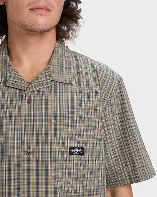 QUIKSILVER Liquid Metal Short Sleeve Shirt