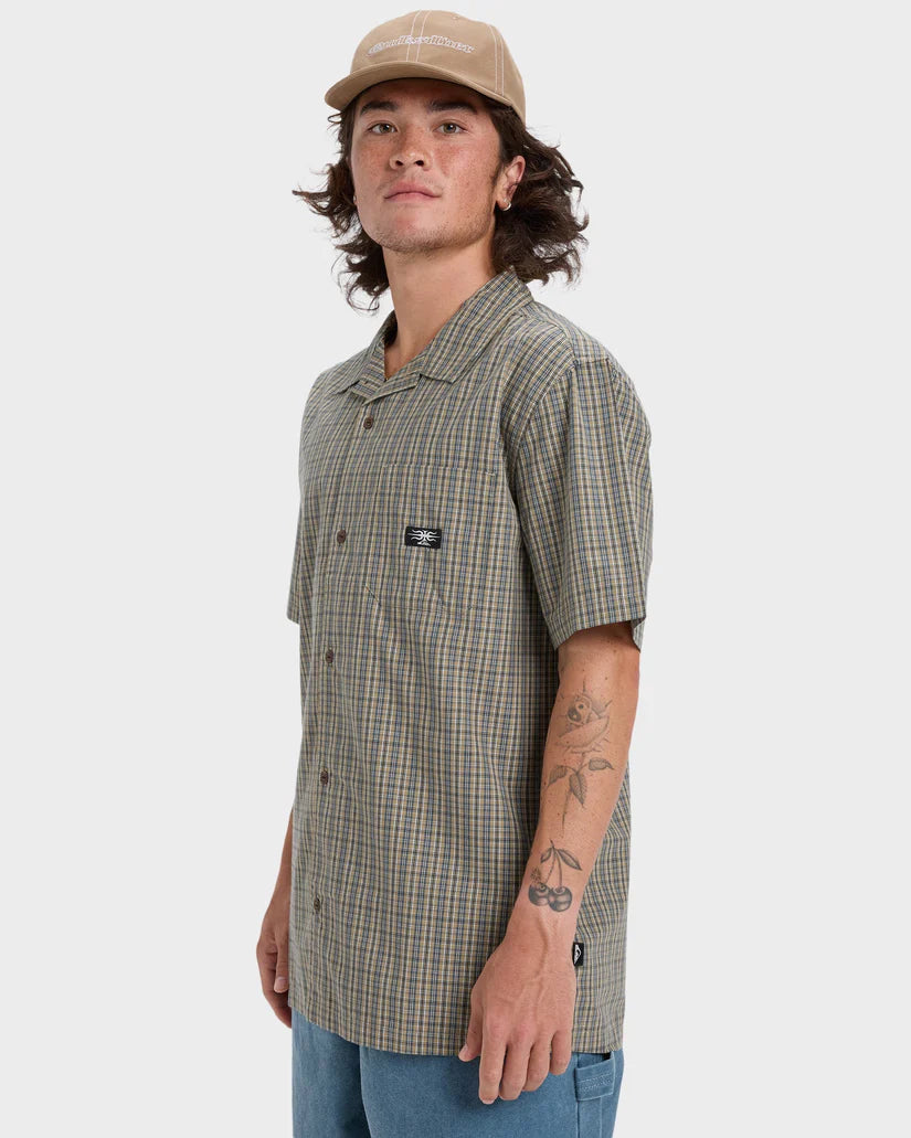 QUIKSILVER Liquid Metal Short Sleeve Shirt