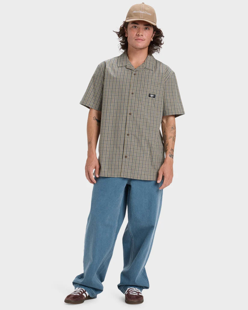 QUIKSILVER Liquid Metal Short Sleeve Shirt