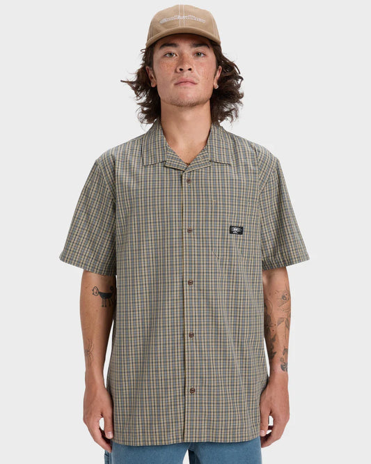 QUIKSILVER Liquid Metal Short Sleeve Shirt