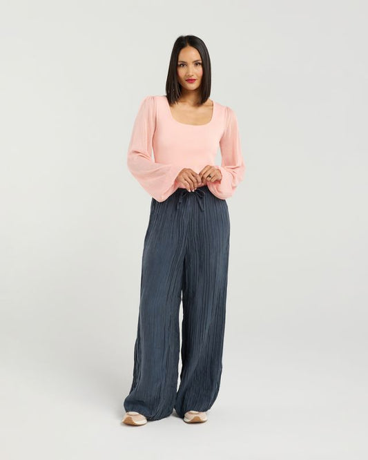 ET ALIA Lucy Knit Top Blush