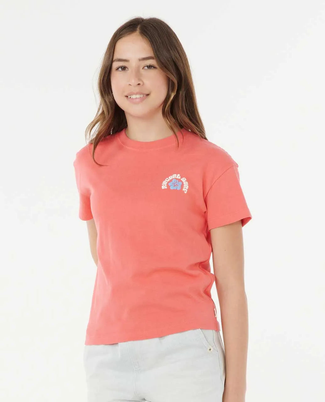 RIP CURL Luxe Surf Relaxed Tee Girls 8-14 years