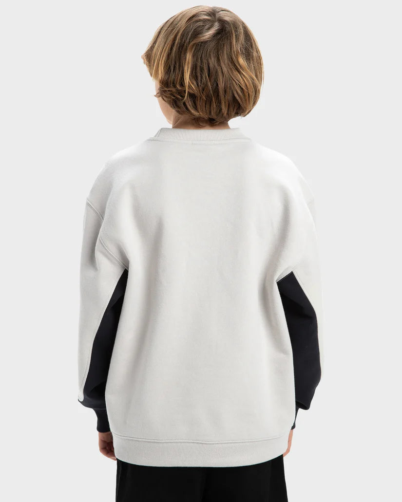 Quikilver Mercury Devil Crew Pullover Sweatshirt Boys 8-16 years