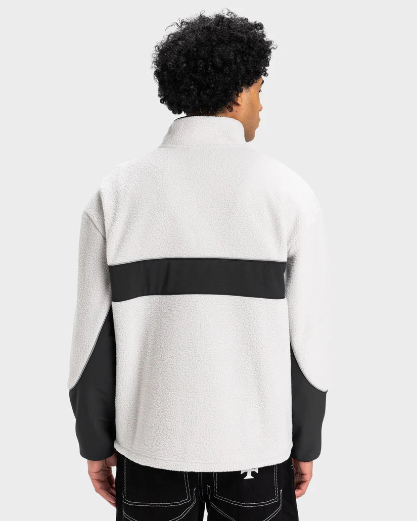 Quiksilver Mercury Sherpa Mens Pullover Lunar Rock