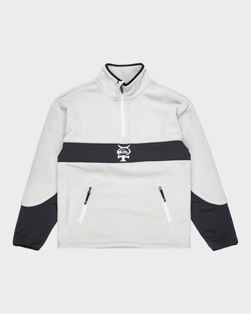 Quiksilver Mercury Sherpa Mens Pullover Lunar Rock