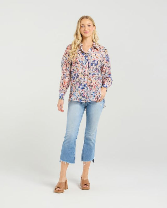 ET ALIA Michaela Shirt Poppy Patch