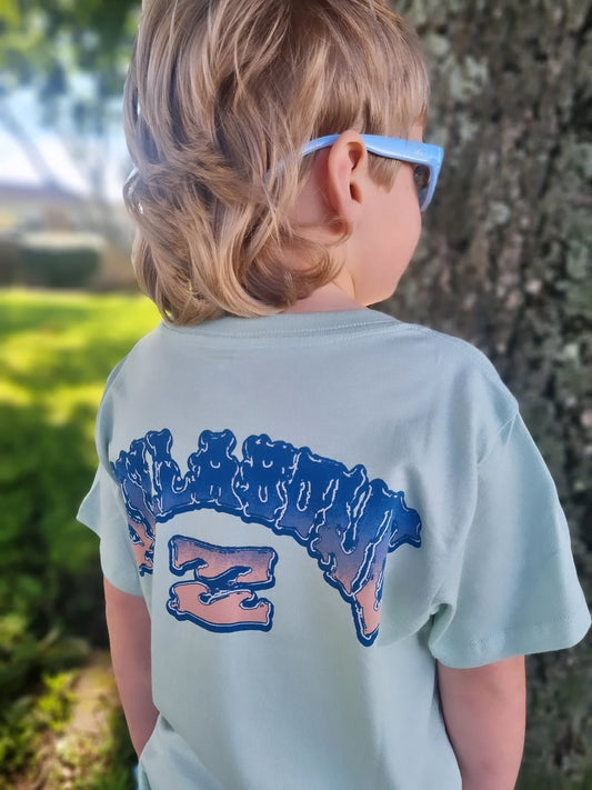 BILLABONG Groms Wax Arch Tee Seafoam 0-7 years