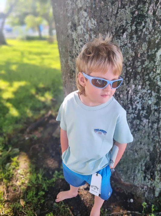 BILLABONG Groms Wax Arch Tee Seafoam 0-7 years