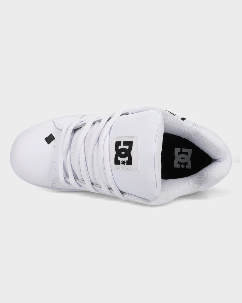 DC SHOES Net Skate Shoes White/Black/Gum