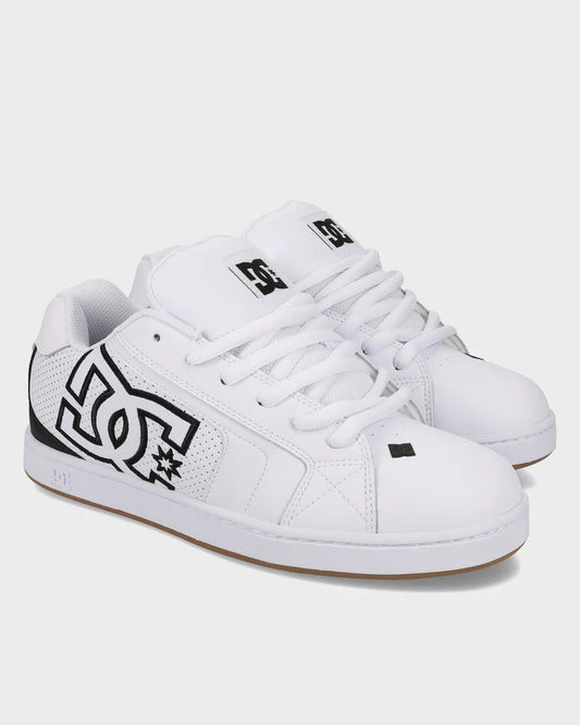 DC SHOES Net Skate Shoes White/Black/Gum