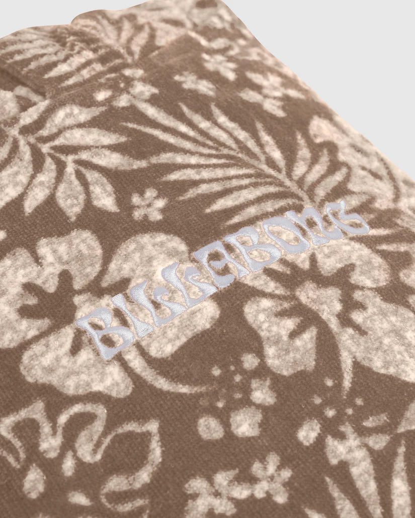 Billabong Off Tropic Womens Hooded Towel Brown