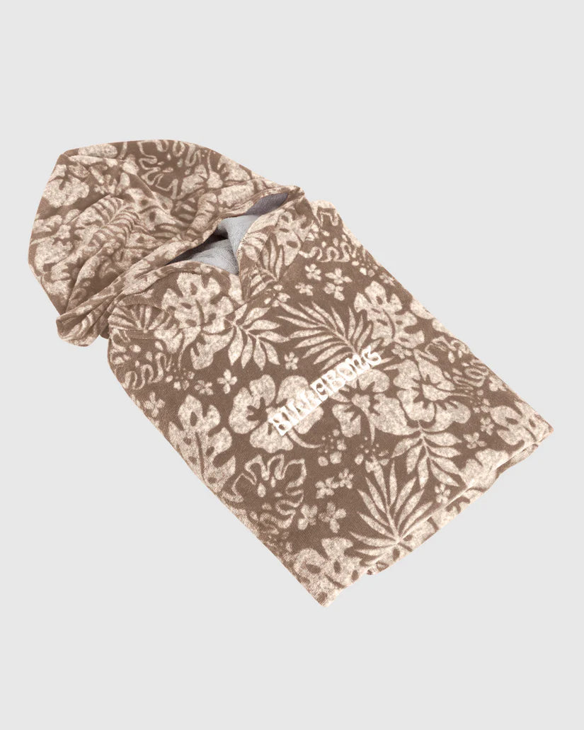 Billabong Off Tropic Womens Hooded Towel Brown