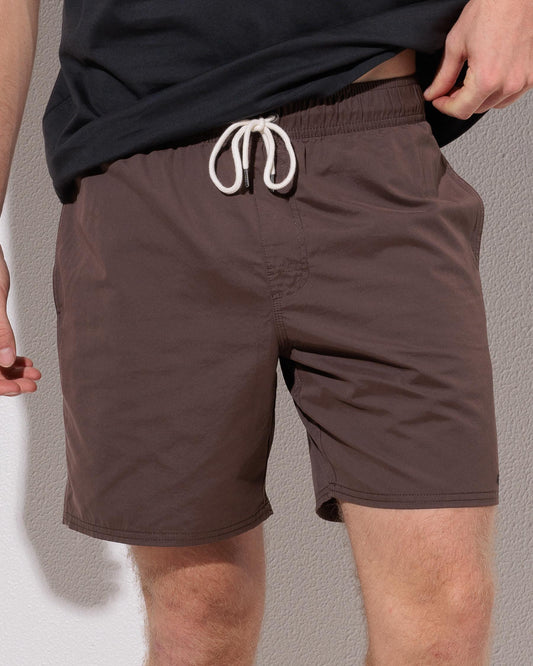 RVCA Opposites Elasitc Short Brown