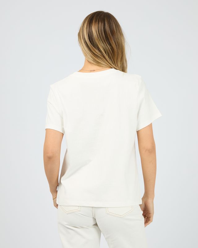 ALL ABOUT EVE Positano Regular Tee White