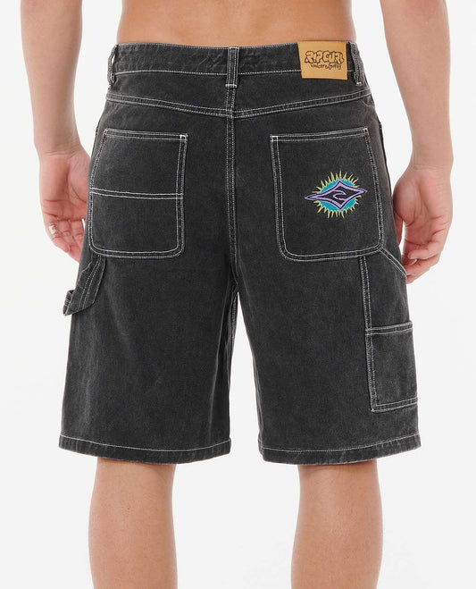 RIP CURL Raw Energy Carpenter Denim Walkshort Black