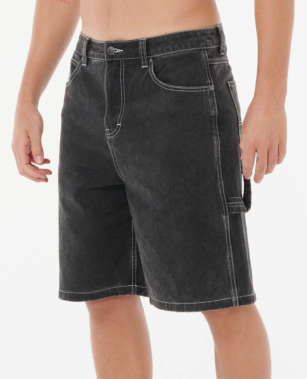 RIP CURL Raw Energy Carpenter Denim Walkshort Black