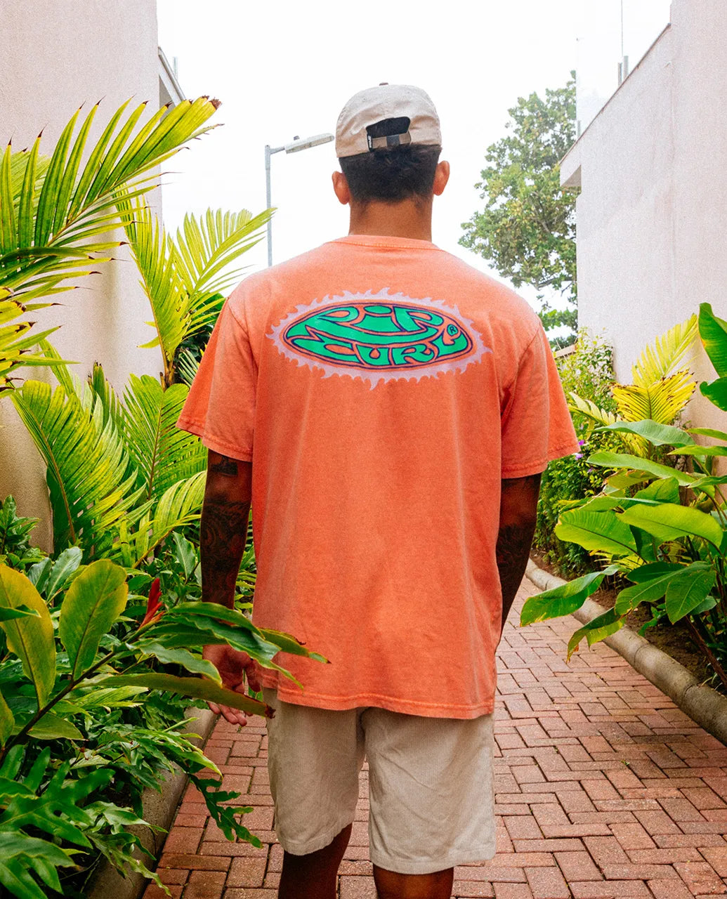 RIP CURL Raw Energy Sloth Tee Watermelon