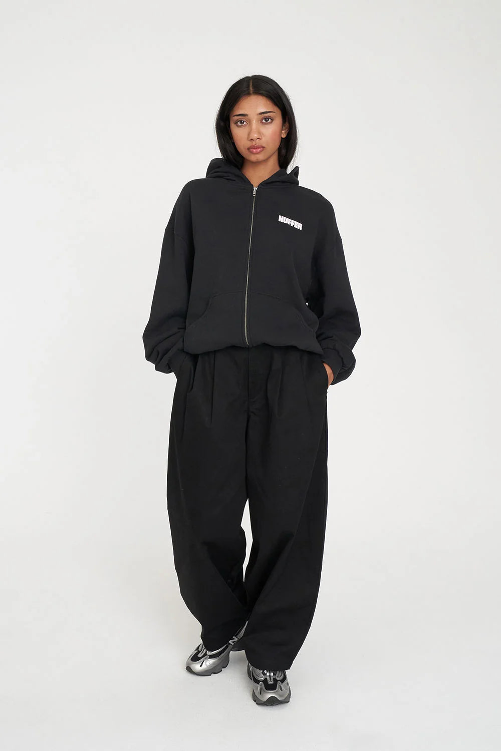 HUFFER Relax Zip Hood Lustre