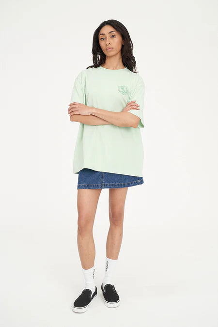 HUFFER Relax Tee Orbit 220 Matcha