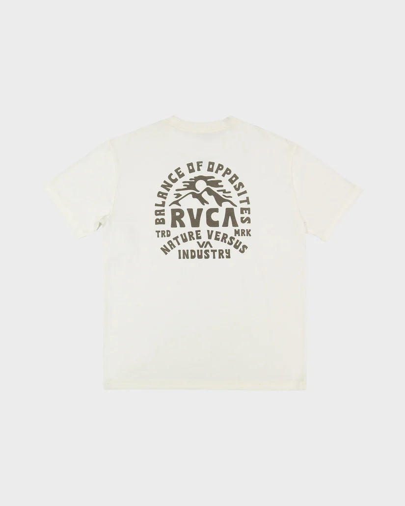 RVCA Ridge Tee Antique White