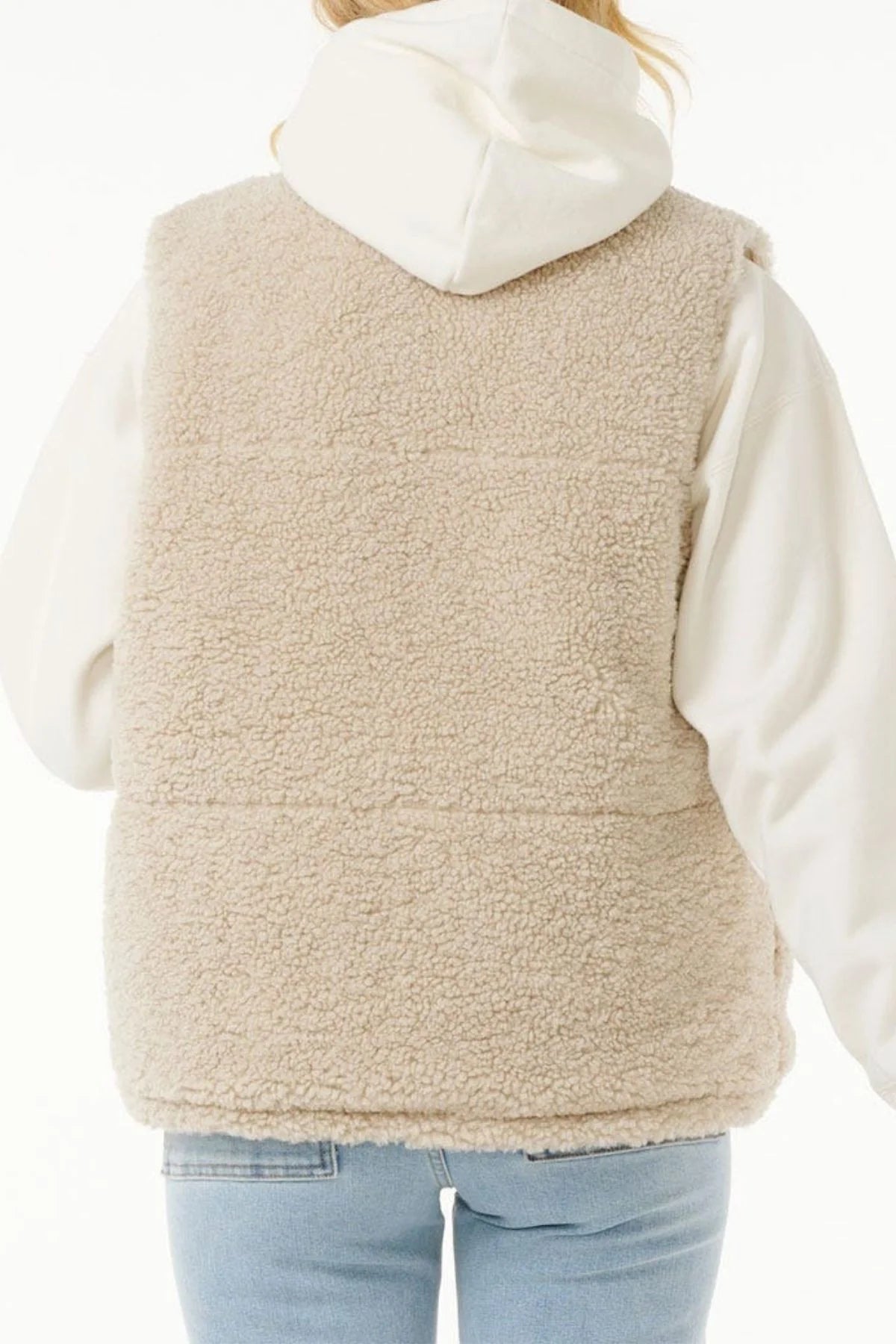 RIP CURL Womens Soleil Reversible Puffer Vest Jacket
