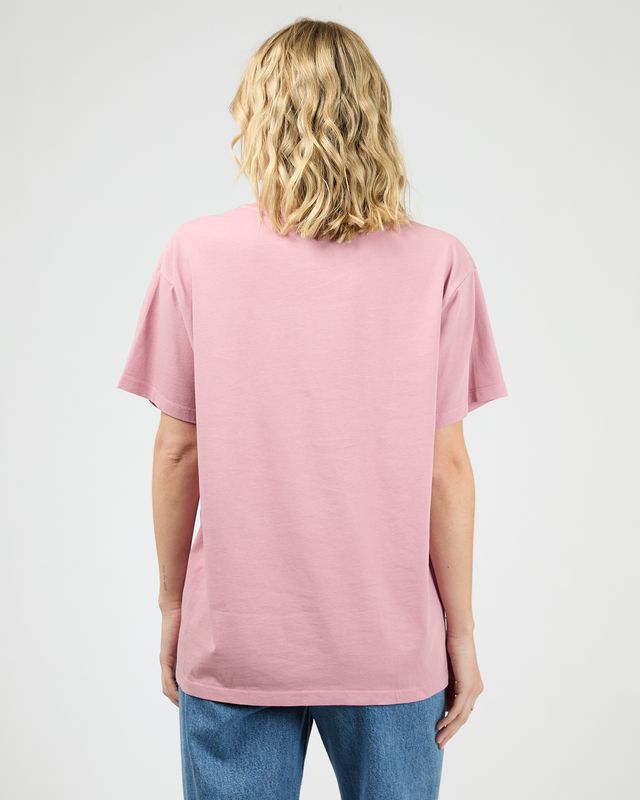 ALL ABOUT EVE Rocky Mountains Relaxed Tee Quartz Pink