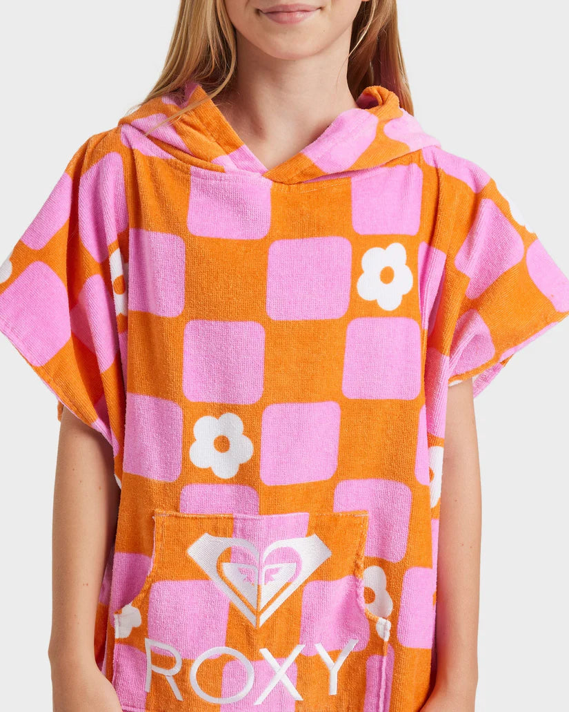 ROXY Girls Stay Magical Hooded Towel Tangerine