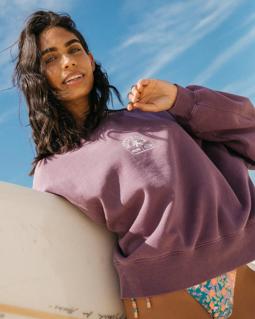 Billabong Salty Babe Cabo Crew Neck Sweatshirt