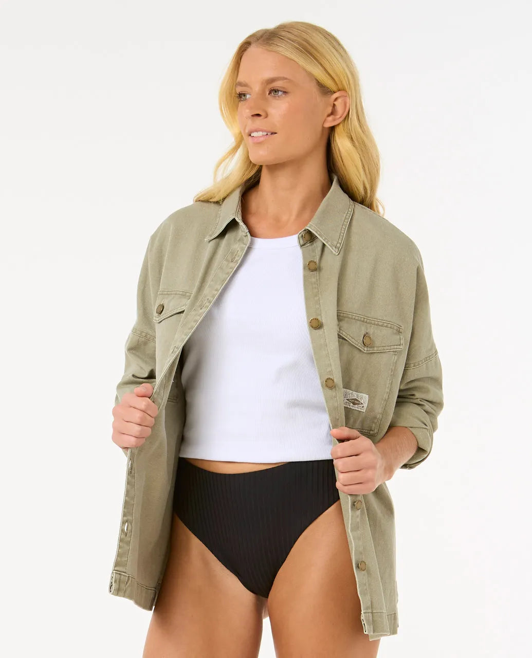 Rip Curl San Carlos Embroidered Jacket Sage