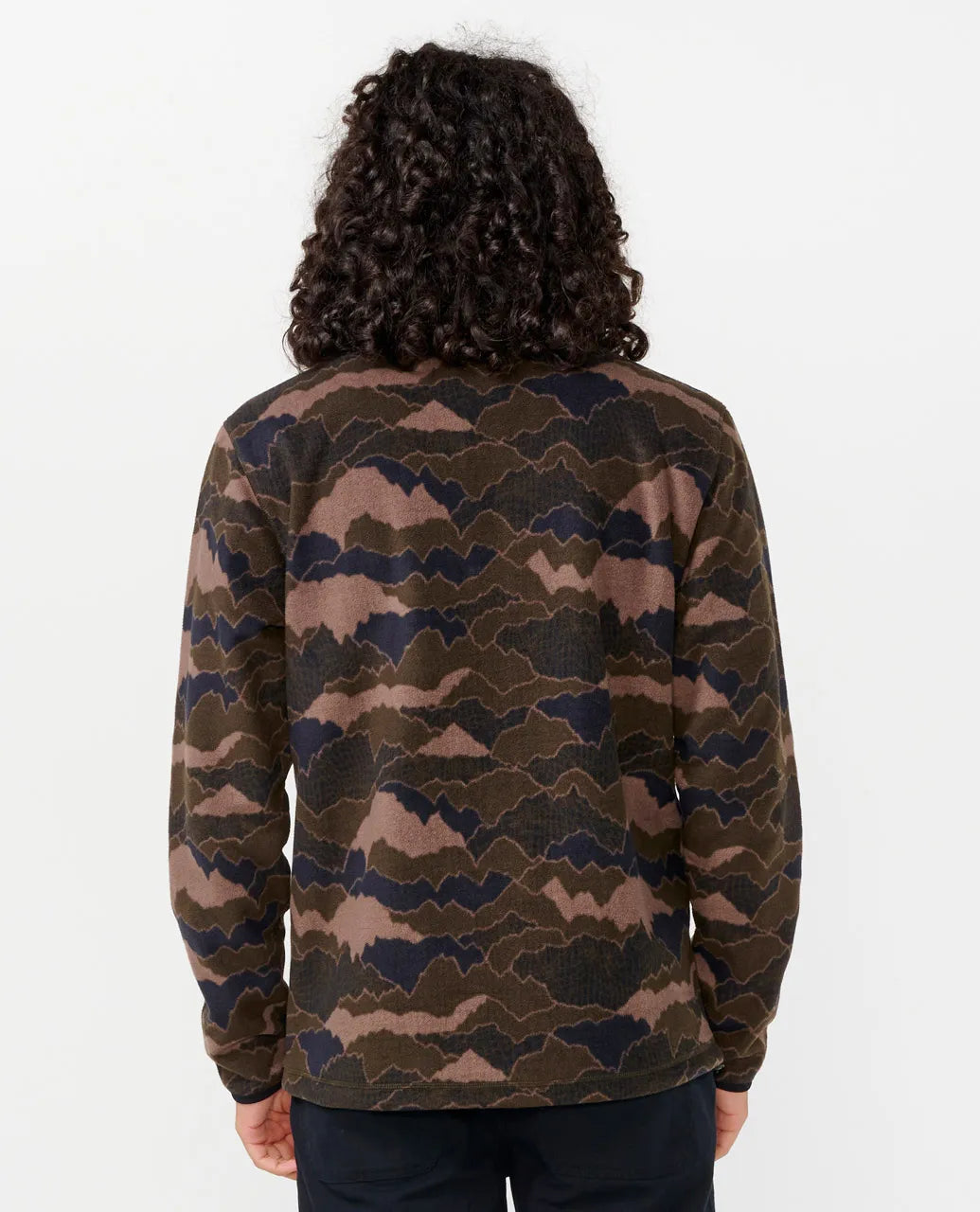 RIP CURL Search Polar Fleece Crew Camo