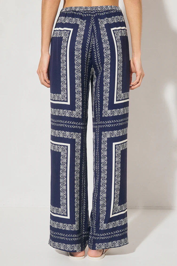 MON RENN Serafina Navy Base Pant