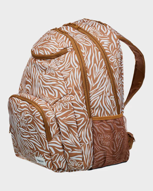 ROXY Shadow Swell Backpack Almond Wild Thing
