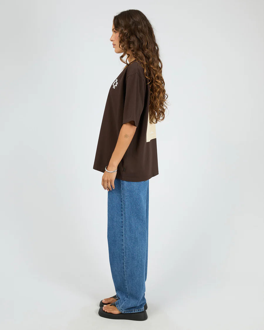SILENT THEORY Sunrise Tee Chocolate