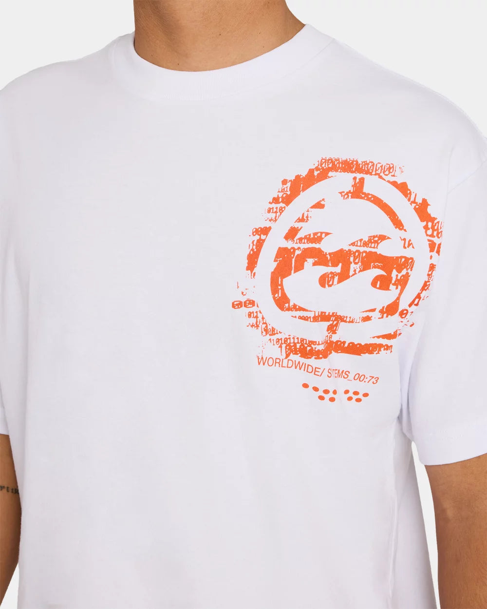 BILLABONG Spec 73 Blast Tee White