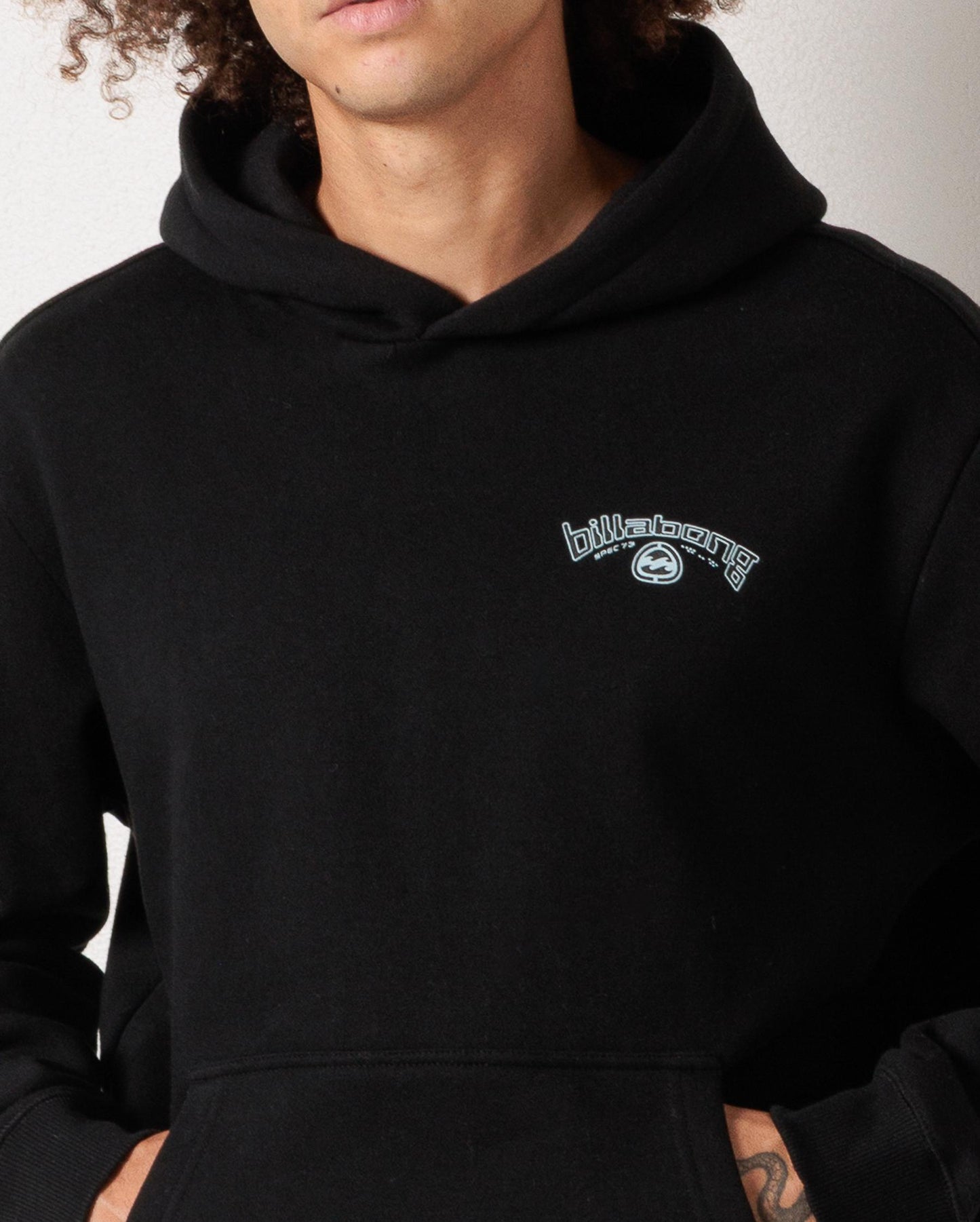 Billabong Spec 73 Big Bio Arch Pop Hoodie Black
