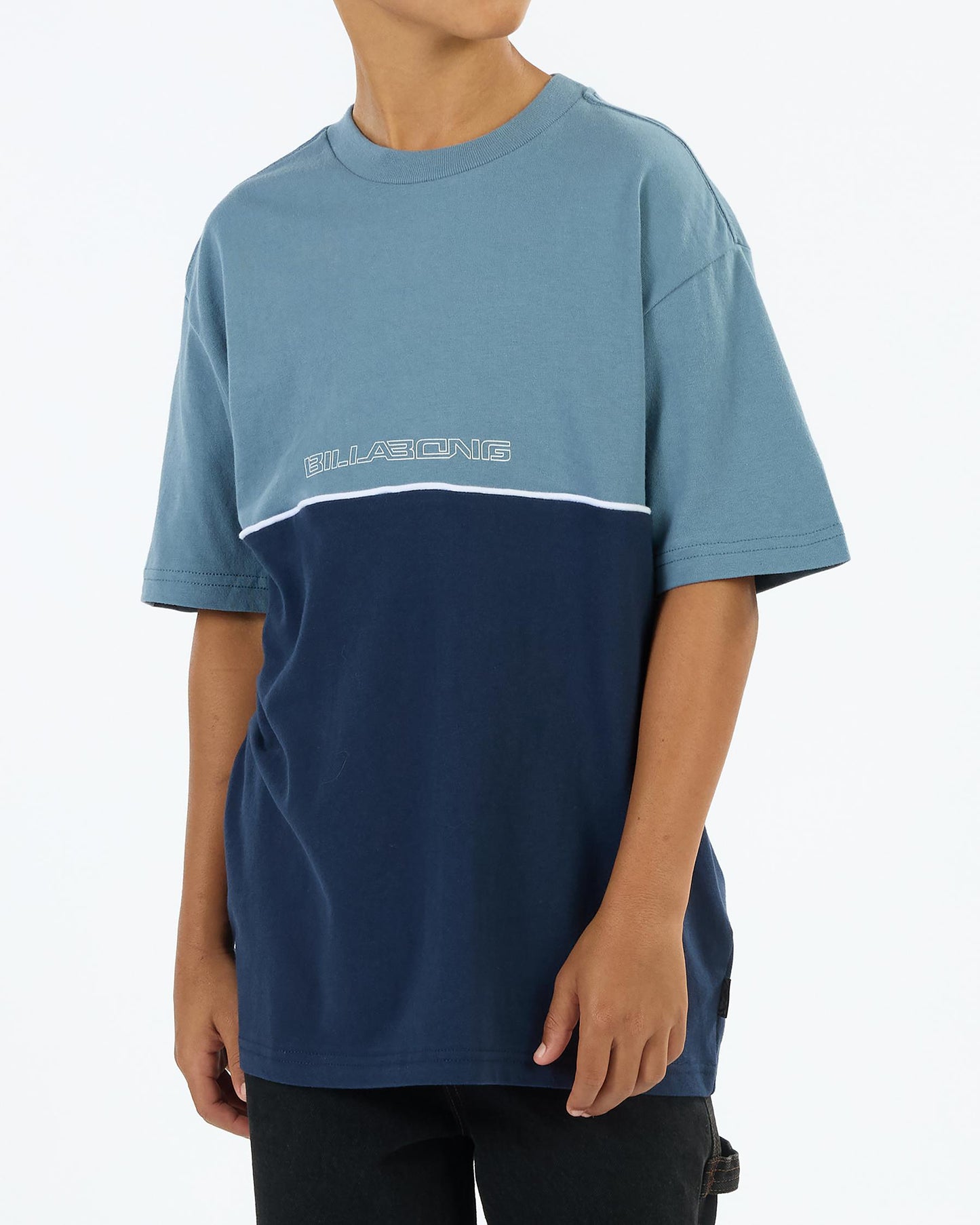 BILLABONG Boys Spec Legacy Tee Cloud Blue