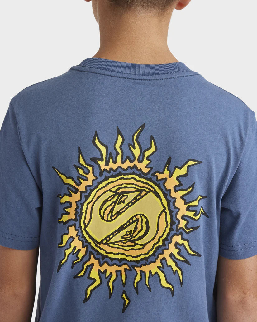QUIKSILVER Spiral Flame Tee Youth 8-16 years