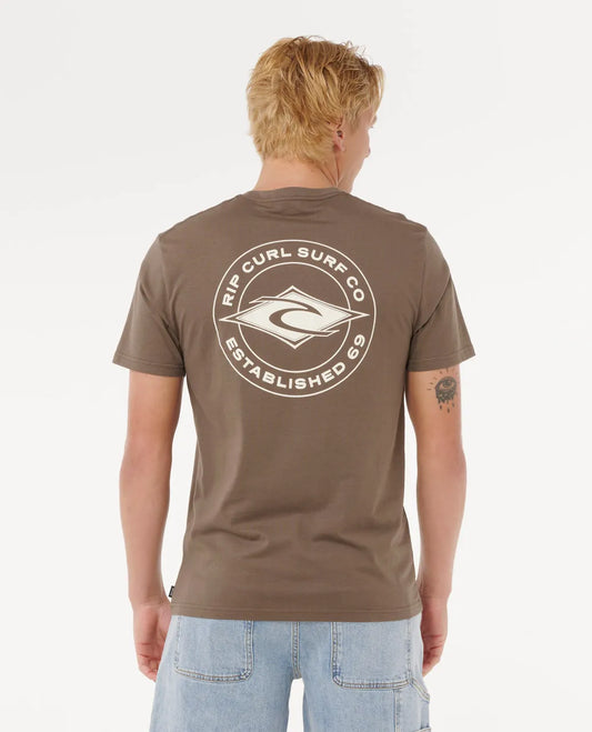 RIP CURL Staple Tee Rock
