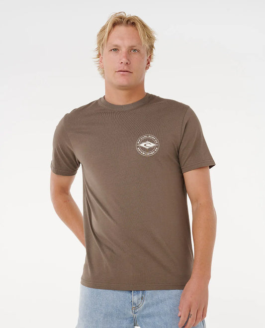 RIP CURL Staple Tee Rock