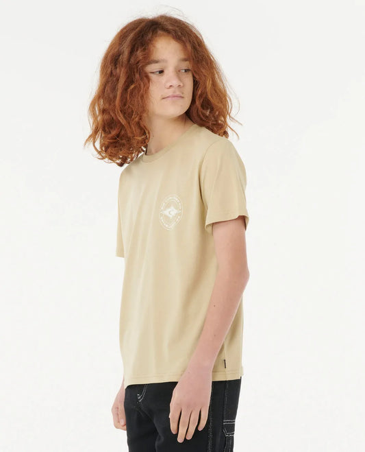 RIP CURL Stapler Tee Boys 8-16 years