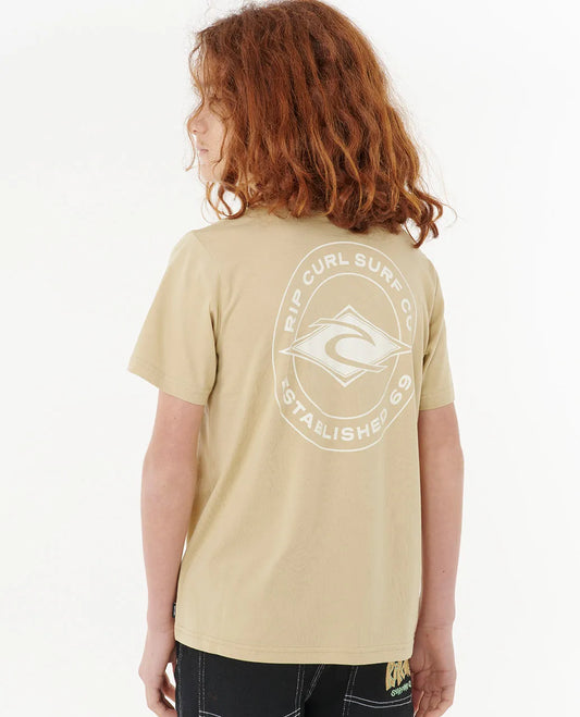 RIP CURL Stapler Tee Boys 8-16 years