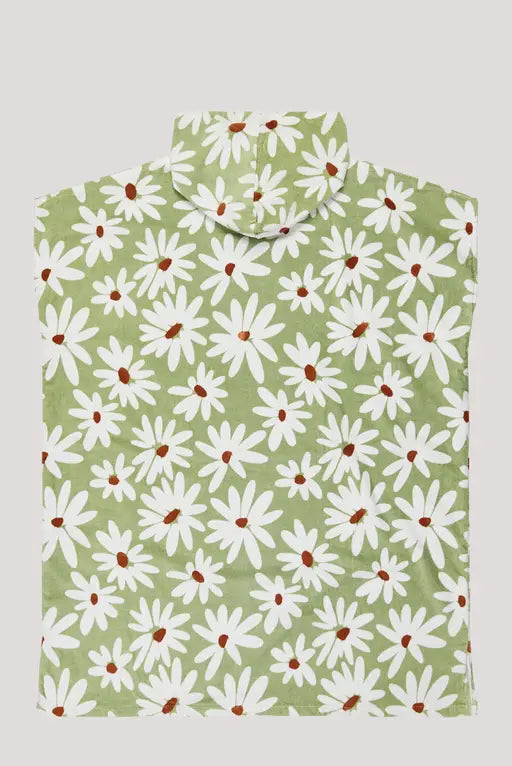 ROXY WOMENS Stay Magical Hooded Towel Green Floral