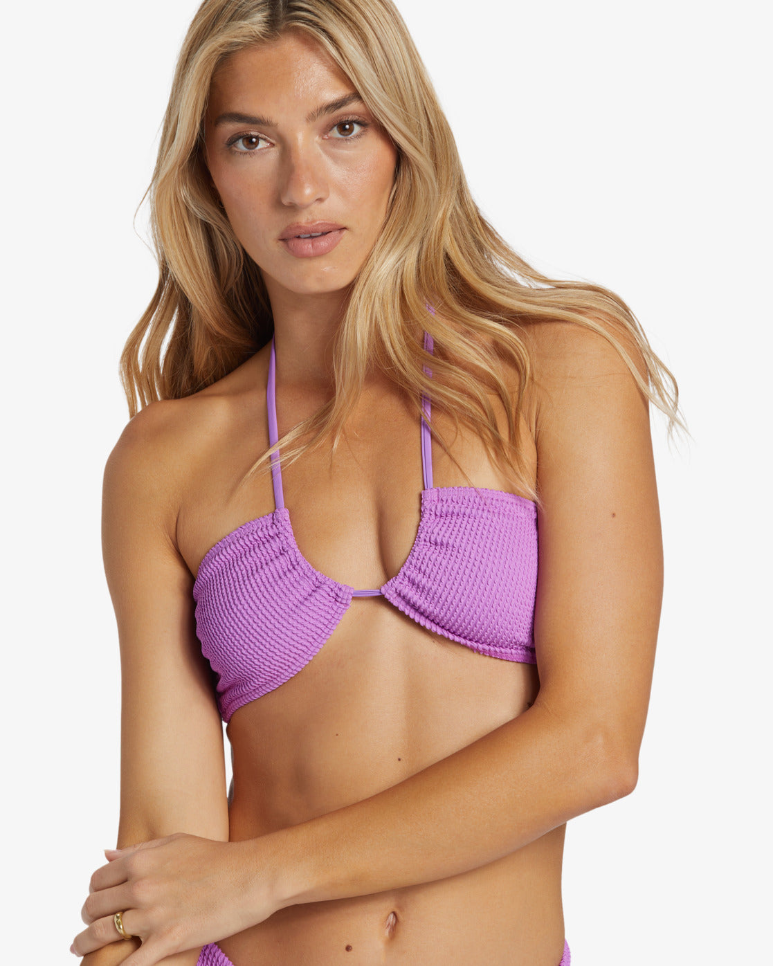 Billabong Summer High Drew Bikini Top Orchid