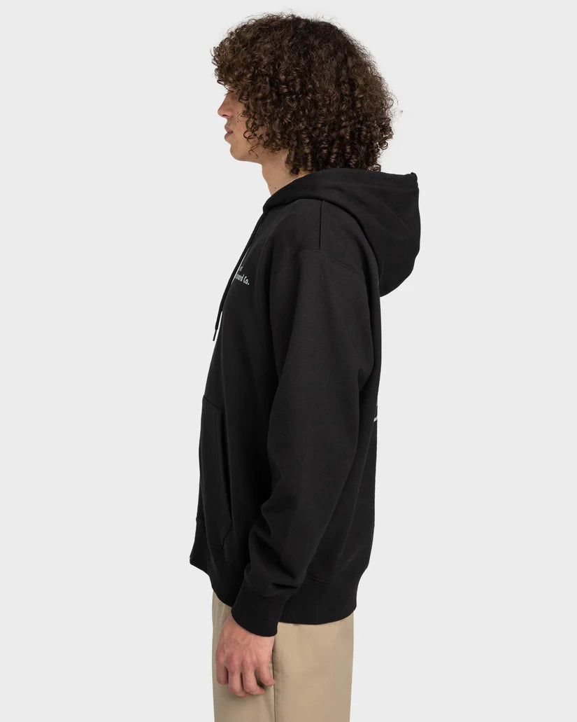 ELEMENT Supplier Zip Thru Hoodie Flint Black