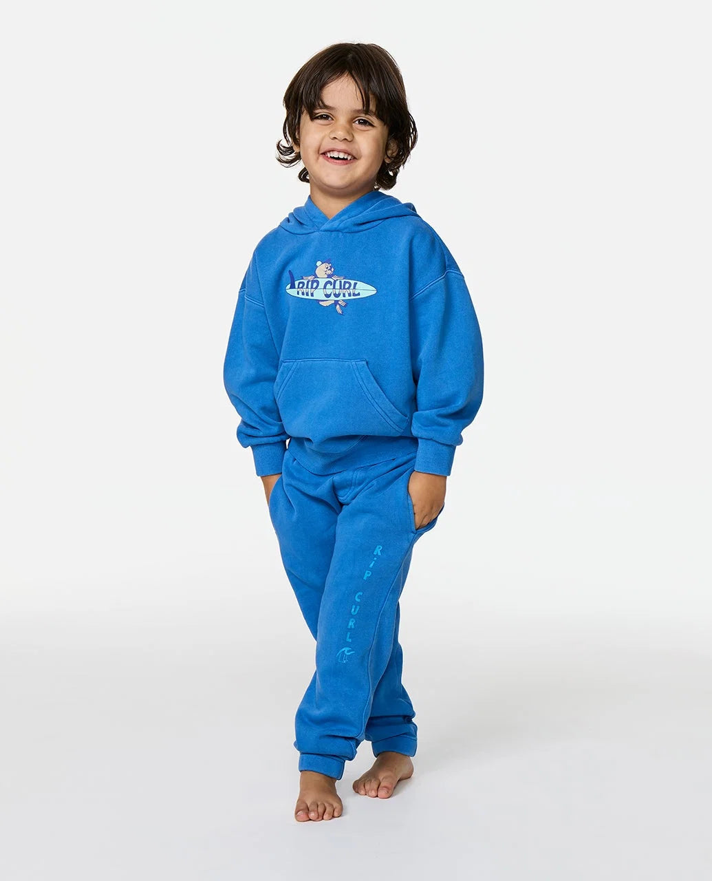 RIP CURLSurf Check Hoodie Boys 1-8 years