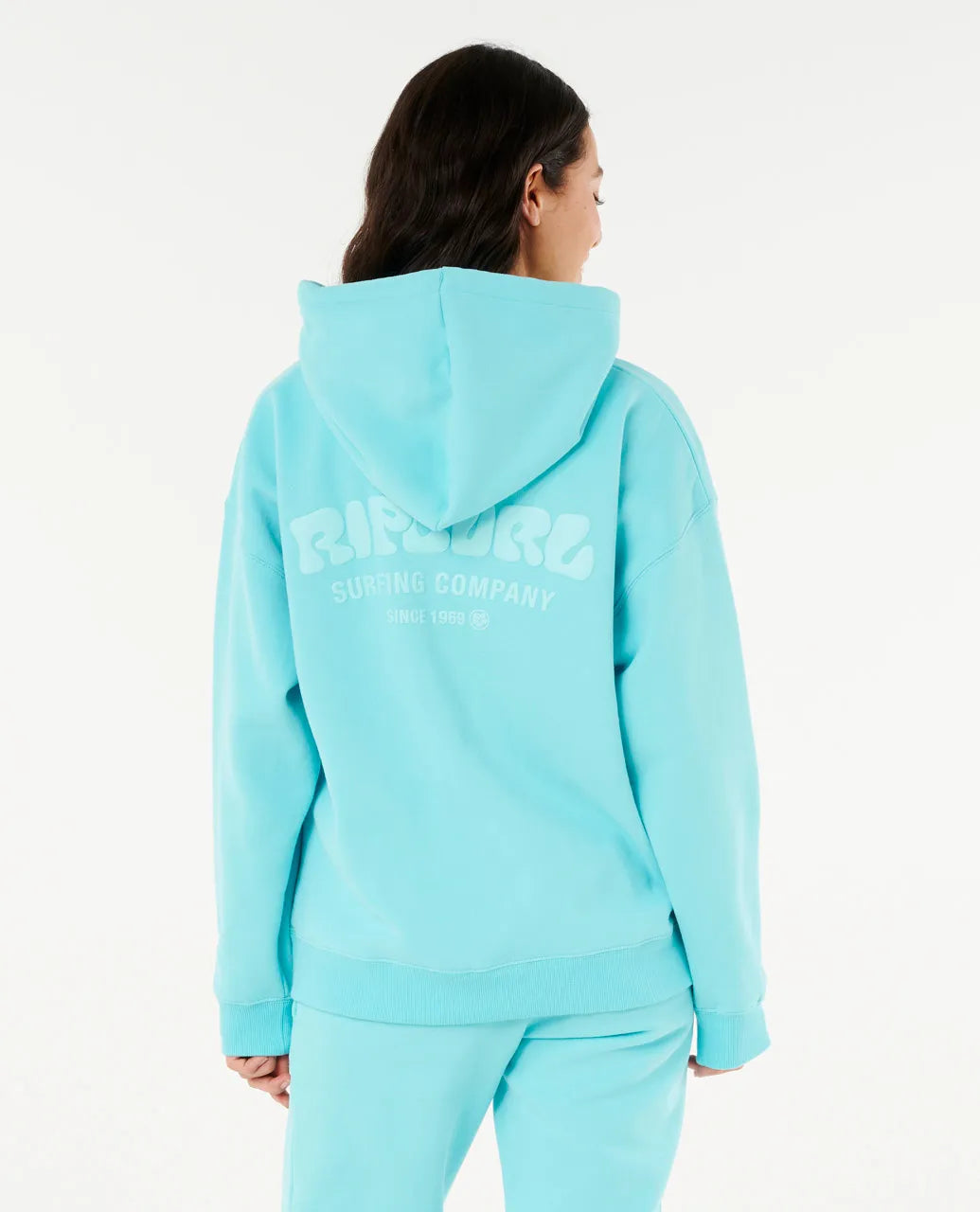 RIP CURL Surf Puff Heritage Hoodie Electric Blue